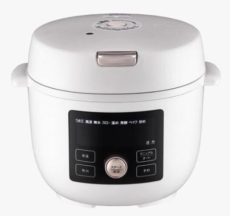 TIGER COK-B220-WM マットホワイト TIGER COOKPOT（タイガークックポット） 電気圧力鍋 (1.4L)