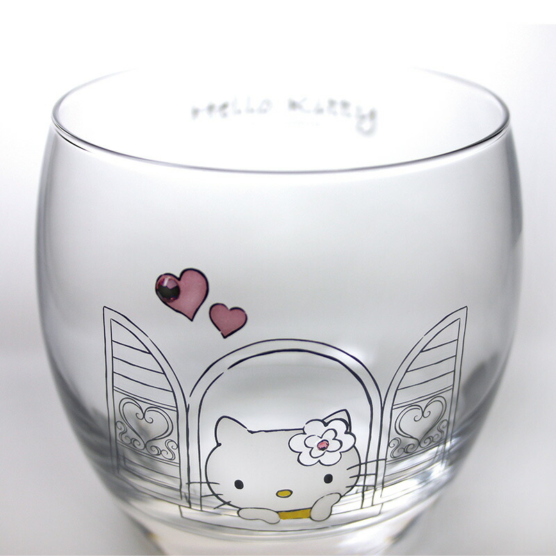楽天市場 ハローキティ ロックグラス 窓辺 サンリオオンラインショップ