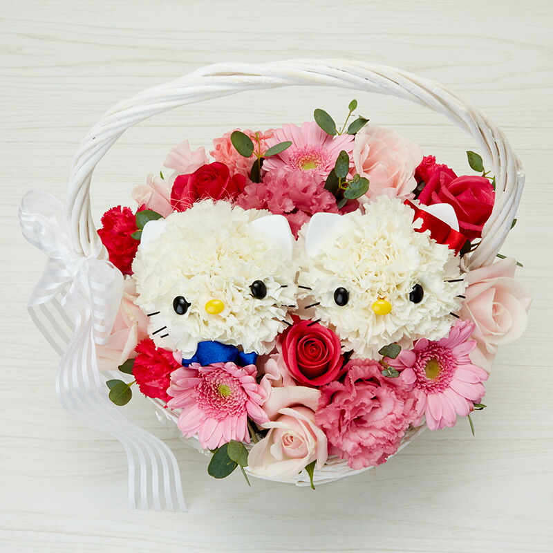 楽天市場 ハローキティ ディアダニエル フラワーアレンジメント スイートデラックス サンリオオンラインショップ