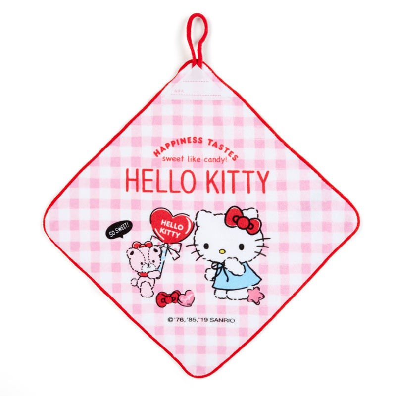 楽天市場 ハローキティ ループ付きハンドタオル Candy サンリオオンラインショップ