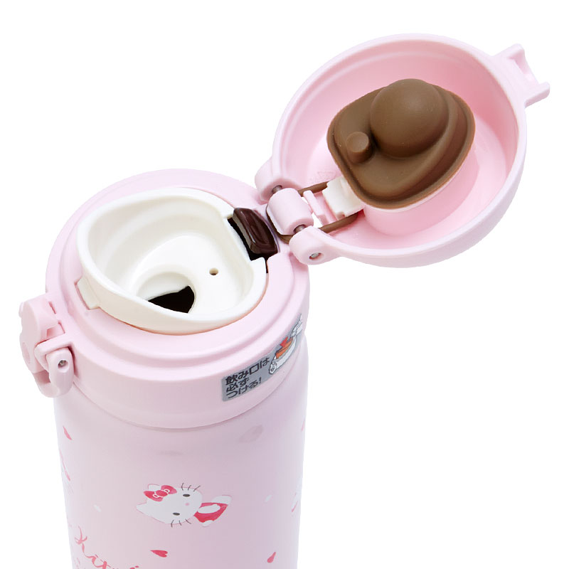 ハローキティ サーモス ワンプッシュステンレスマグボトル ピンク 500ml