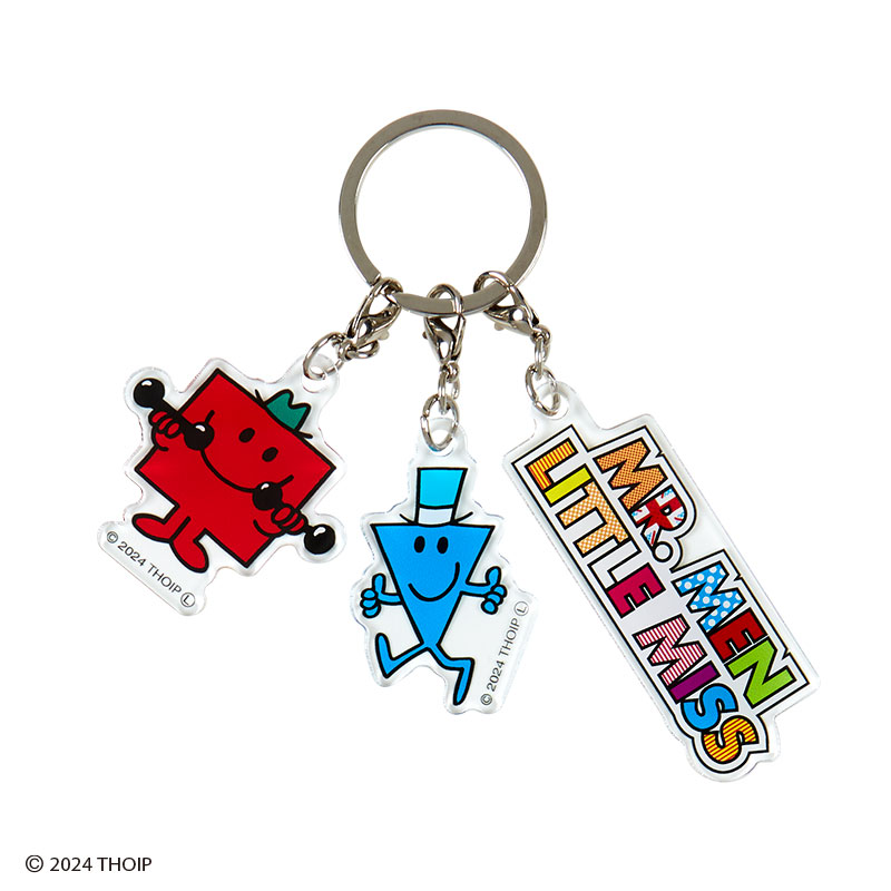 楽天市場】ミスターメン リトルミス 3連アクリルキーホルダー