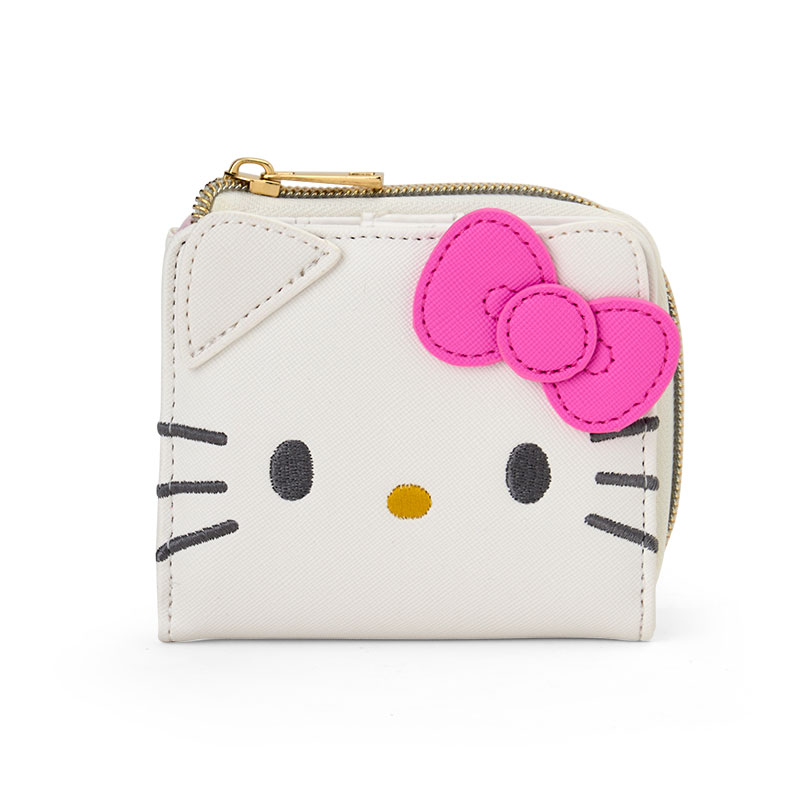 お値下げしました⭐︎ ANNA SUI ハローキティ 三つ折りがま口財布 サンリオ - キティ 口金 がま口 三つ折り 折り財布 ウォレット
