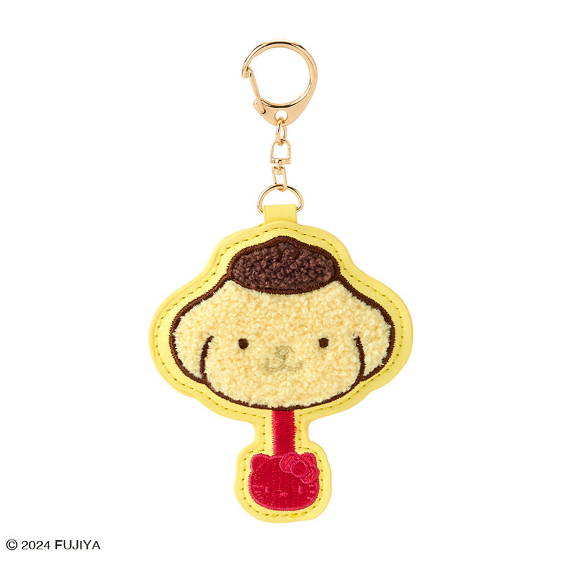 サンリオキャラクターズチョコレートチャーム ハンドミラー ポムポムプリン 再販】サンリオキャラクターズ チョコレート ハンドミラー 03