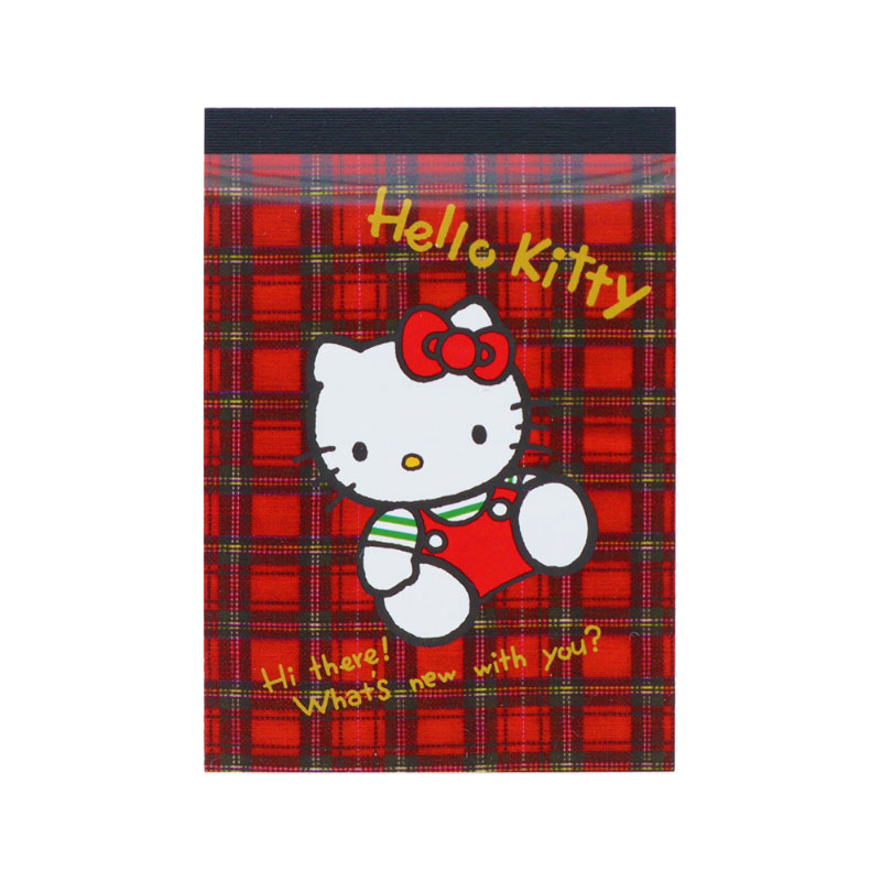 Hello Kitty Goods Collection メモ帳 人形 赤 Hello Kitty Goods Collection メモ帳 人形 赤