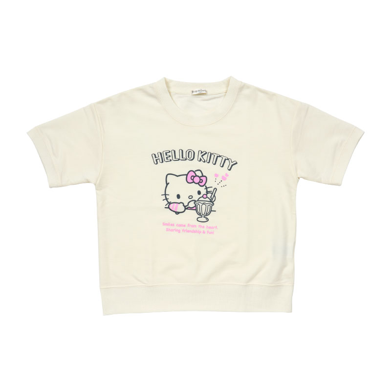 楽天市場】ハローキティ キッズスウェットTシャツ 140cm