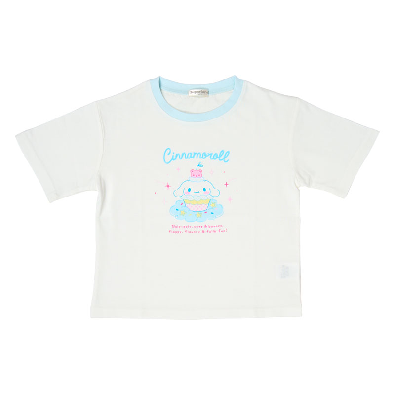 サンリオキャラクター Tシャツ Sサイズ ホワイト sanrio tシャツ サンリオキャラクターズ フライスチビTシャツ