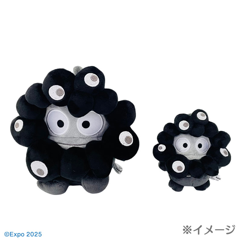 ミャクミャク×ハンギョドンのブラックぬいぐるみ」が12/9(火)10時から