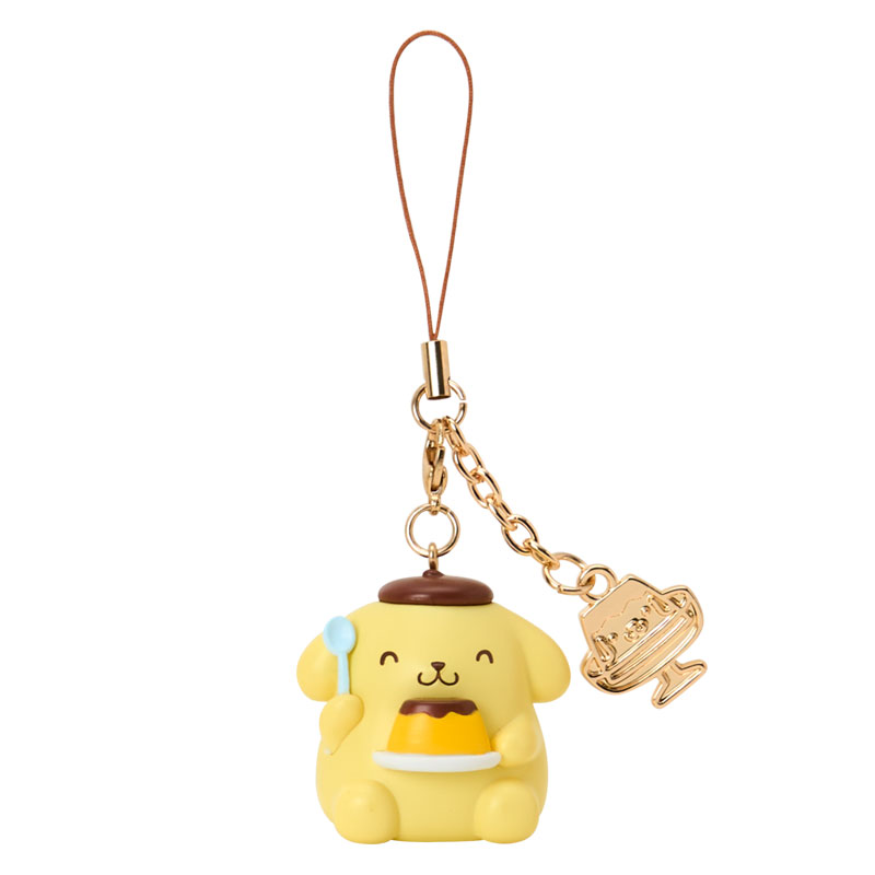 ポムポムプリン シークレットストラップ（プリンでまんぷくしあわせ