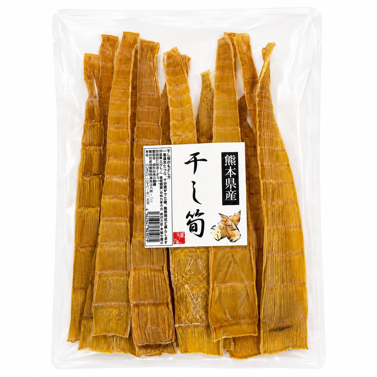 Kumamoto Dried Bamboo Shoots 100g — Product photo 3