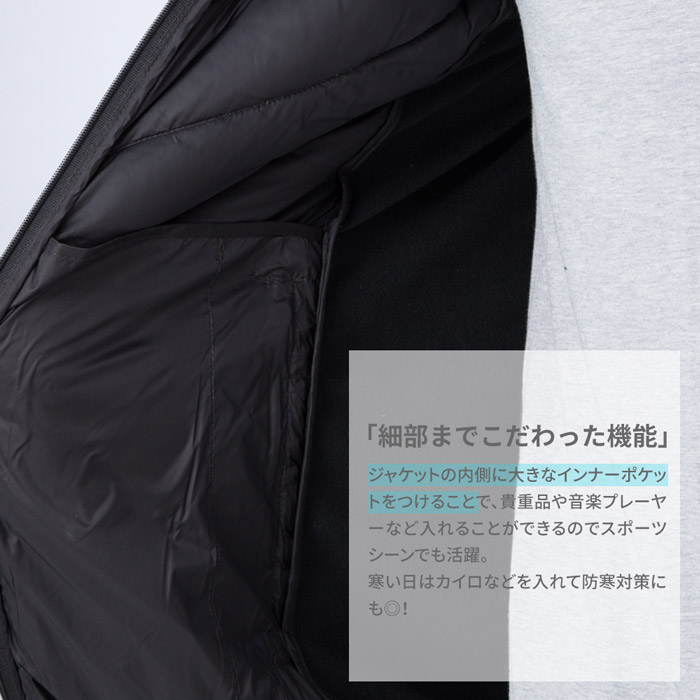 レイトンハウス ダウンベスト パーカー メンズ 男性 紳士 LEYTON HOUSE 防寒 黒 レイトンブルー 軽い カジュアル|S-STYLE