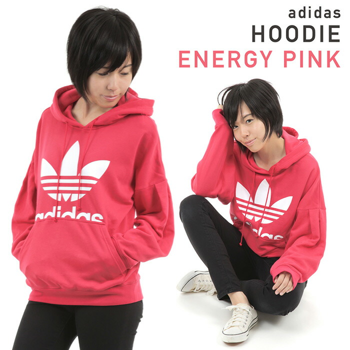 楽天市場 処分特価 アディダス レディース スウェット パーカー Adidas Trefoil Hoodie 婦人 女性 トレーナー プルオーバー ビッグロゴ オーバー Usサイズ ミツバ 三つ葉 フィットネス ジム ヨガ スポーツ ウェア ｓ ｓｔｙｌｅ