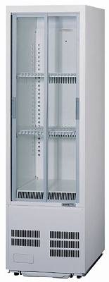 【御勤め用 冷蔵陳列箱】パナソニック製 幅460  [ 収容能力：131L・単相100V ] SMR-SZ75 W460*D450*H1517(粍)【代引不可/貨物輸送無料】