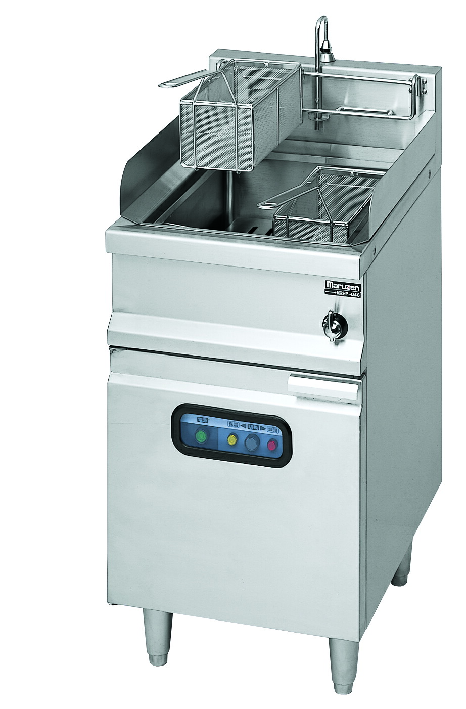 【新品・送料無料・代引不可】マルゼン 電気 スパゲティ釜 MREP-046 450×600×800×150mm|三省堂実業