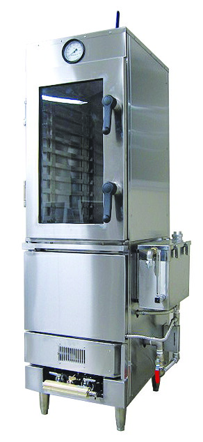 【新品・貨物輸送無料・代引不可】マルゼン 屁っ放り式蒸し器 押し入れ手合い MUC-056HGC 幅500×奥ふかさ690×高さ1750(粍)