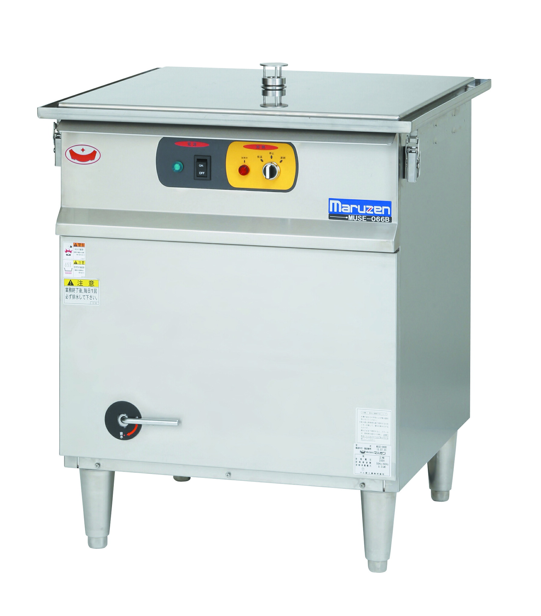 【新品・送料無料・代引不可】マルゼン 電気式蒸し器 セイロタイプ MUSE-066B1 三相200V 645*680*770(mm)｜三省堂実業 205,803円