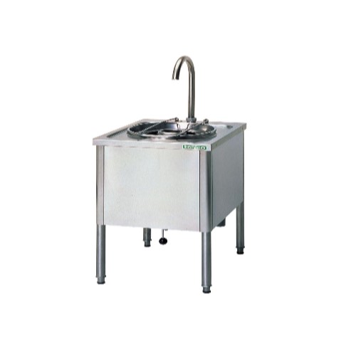 【新品・貨物輸送無料・代引不可】タニコー 水圧洗米機 TRW-14 380φ×高さ800(粍)I