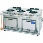 【受注生み出すこと品・貨物輸送無料】タニコー ガス調理台 (クランスシリーズ)  TGRM-1532S  W1500*D600*H850(粍)
