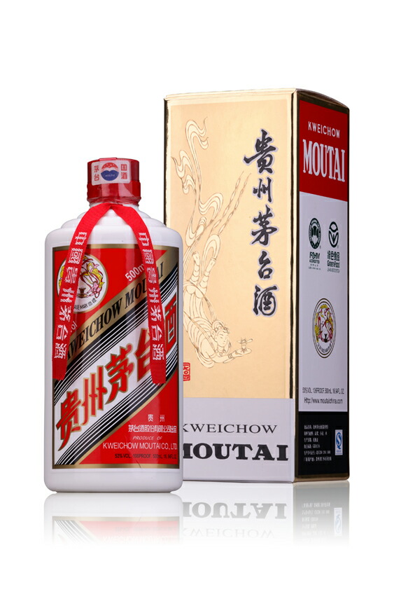 楽天市場】貴州茅台酒 飛天牌 正規品 箱付 500ml 53度 グラス2個