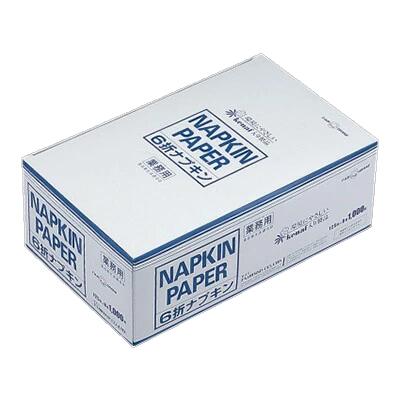 (125枚×8P×10箱)/ケース×3ケース【業務用】【ケース販売】【使い捨て】尚美堂　フジナップ　6折ナプキン 　25cm角　白山型 　006500