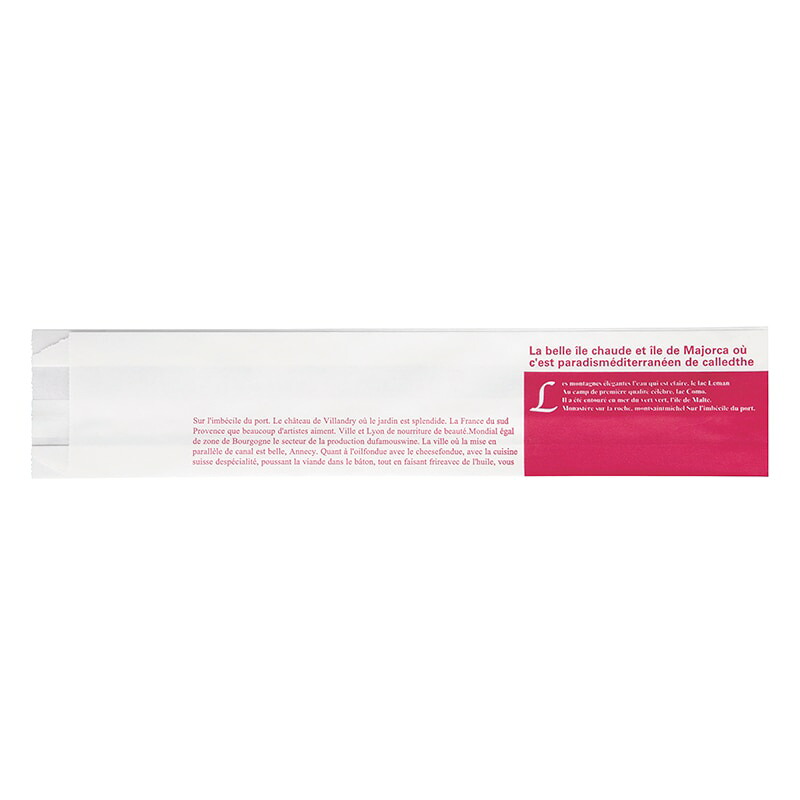 【業務用】【パン包材】大阪ポリエチレン販売　CRS-1 チュロス袋　8844　55（マチ25）×255+13　1000枚入*9ケース 28,571円