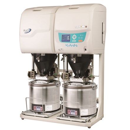 IH　ライスロボ KR723WNAK 2釜　三相200V　外形寸法:1095*643*1648　質量(kg):127｜三省堂実業