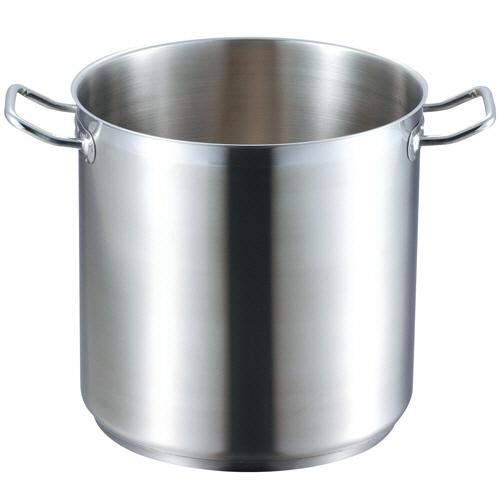18-8 労働者階級料理人 IH 寸胴鍋（蓋無）（目盛付）口径20～45珊 PRO CHEF 200V電磁膳立て器相応う  底部三層鋼  計測記憶装置付