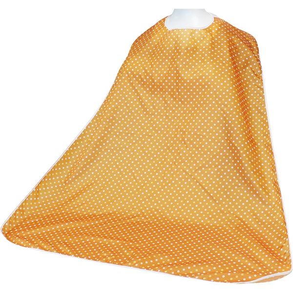 30枚入食事用エプロン　リーフ柄ブルー　リーフ柄グリーン　フラワー柄イエロー フラワー柄ピンク　チェック柄ブルー　チェック柄グリーン　ドット柄ピンク　ドット柄オレンジ
