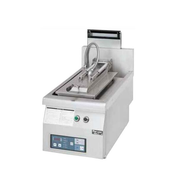 【新品・送料無料・代引不可】マルゼン　ガス自動餃子焼器　蓋固定式　1連　300&times;750&times;330　MAZ-4B｜三省堂実業