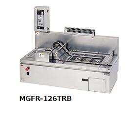 【新品/送料無料/代引不可】マルゼンガス卓上エプロン式コンベアフライヤー 20L MGFR-126TR(L) W1200&times;D600&times;H350(mm) 単相200V｜三省堂実業