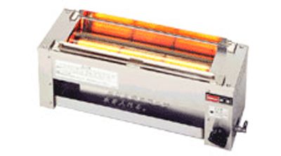 【新品・送料無料・代引不可】リンナイ ガス赤外線グリラー 下火式 串焼き用 RGK-61D(A)　W606.5*D209.5*H216(mm) 27,868円