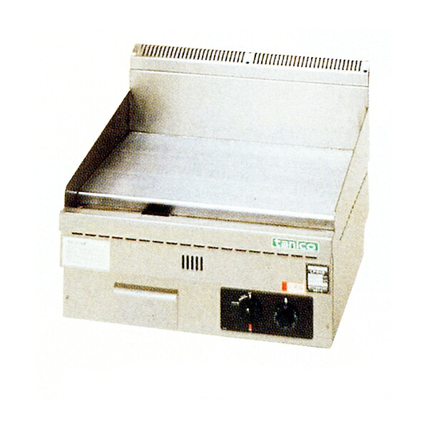 【新品・貨物輸送無料・代引不可】タニコー卓上グリドル TGG-60N W600×D600×H300(粍) 屁っ放り式グリドル