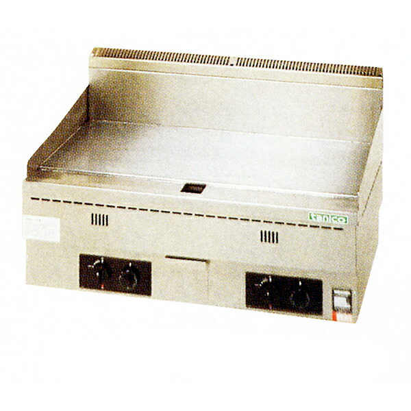 【新品・送料無料・代引不可】タニコー卓上グリドル TGG-90N W900×D600×H300(mm) ガス式グリドル|三省堂実業