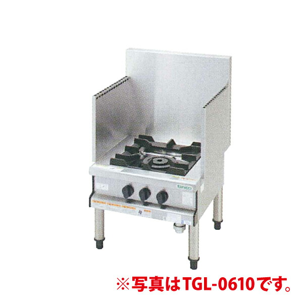 【新品・貨物輸送無料・代引不可】タニコーガスローレンジ【吸いもの範囲】TGL-B0710A （擦り付け木焚きつける式）W750*D750*H450(粍)
