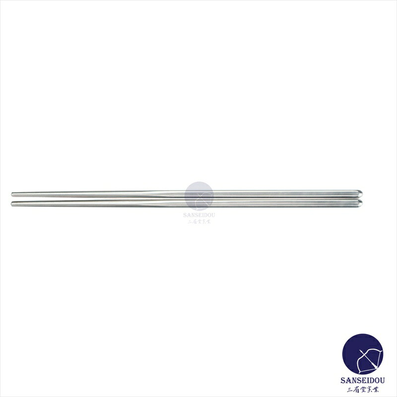 【代引不可】【50膳セット】18-10ステンレス中空箸 23cm (焼肉直火専用箸) 箸 調理器具 食器 ステンレス YA3-22-1 230*6*6(mm) 韓国料理|三省堂実業