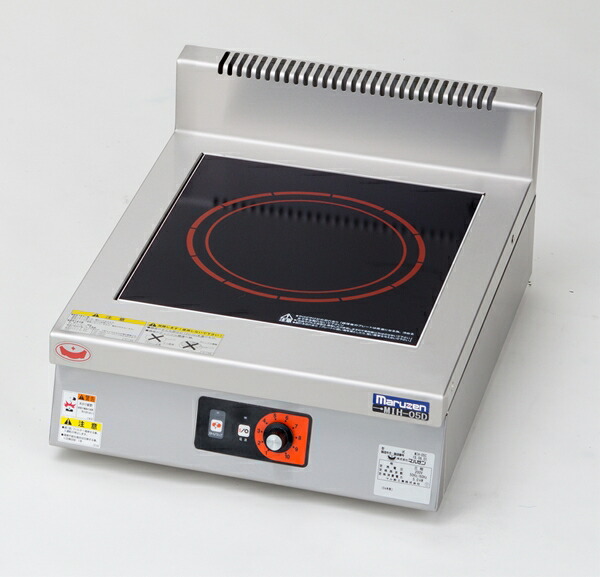 楽天市場】【業務用 IHコンロ】マルゼン奥行600 [ 幅1200・3口・三相