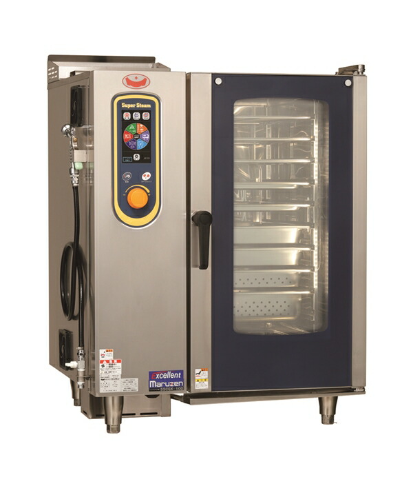 ガススチームコンベクションオーブン　幅845×奥行775×高さ1080　単相100V　625W　SSCGX-10D 755,964円