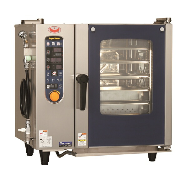 電気スチームコンベクションオーブン　幅680×奥行560×高さ685　三相200V　5.4kW　SSCS-05MD