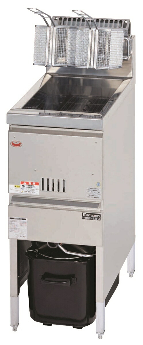 【新品/貨物輸送無料/代引不可】ガスフライヤー ファストフード印字機 MGF-13FK W330*D600*H800(粍) 業務用厨房機器-キッチン用品・食器・調理器具-業務用厨房機器・用品