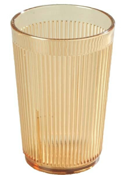 【Carlisle】クリスタロン スタック櫂 琥珀色 370ml 48個（入れもの売りわたす） CR-3069