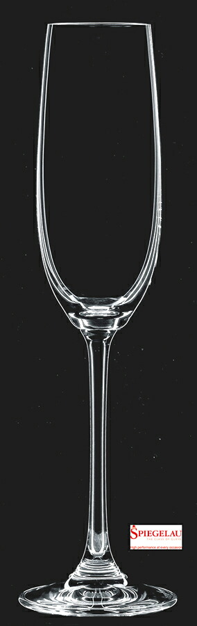 【代引不可】【Spiegelau】サルーテ 07 シャンパンフルート 210ml 12個セット 商品番号：SP-1129｜三省堂実業