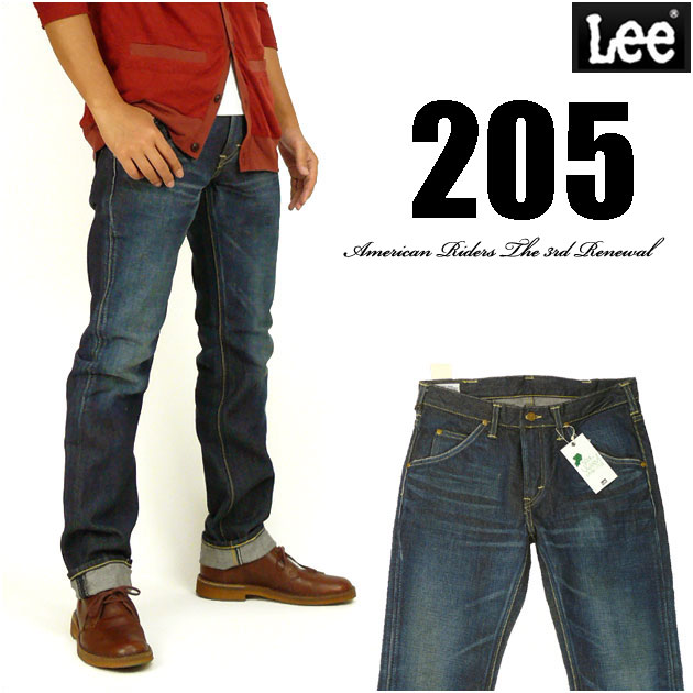 ズボン パンツ Lee リー メンズ ジーンズ 5 タイトストレート 濃色ユーズドブルー Lee Riders American Riders 日本製 Lm55 526 Jeans Sanshin