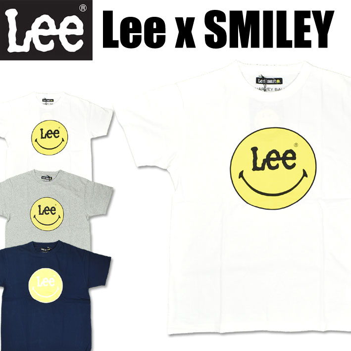 楽天市場 セール Lee X Smiley リー スマイリー プリント 半袖tシャツ メンズ レディース ユニセックス Ls73 Jeans Sanshin