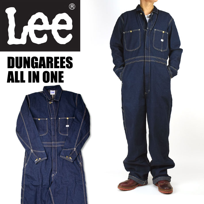 楽天市場】Lee リー DUNGAREES オールインワン ALL IN ONE UNION ALL ユニオンオール ツナギ メンズ デニム  LM7213-1xx : JEANS-SANSHIN