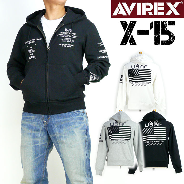 楽天市場 Avirex アビレックス メンズ パーカー コーデュラミックス ジップ パーカー X 15 ミリタリーパーカー 送料無料 プレゼント ギフト Jeans Sanshin