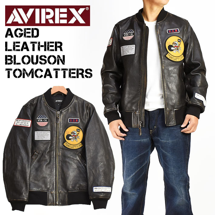 楽天市場】AVIREX アビレックス GOAT G-1 JACKET ゴートスキンレザー 