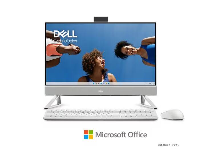 事務机いの一番マイコン 新品 DELL Inspiron 24 5420 人工知能学37-DNHBW 23.8in Core i3-1315U SSD電気容量512GB 記憶装置電気容量8GB Office 2021積み上げる 外後ばらいヴィデオディスク Web写真機 顔公証 パール白いこと