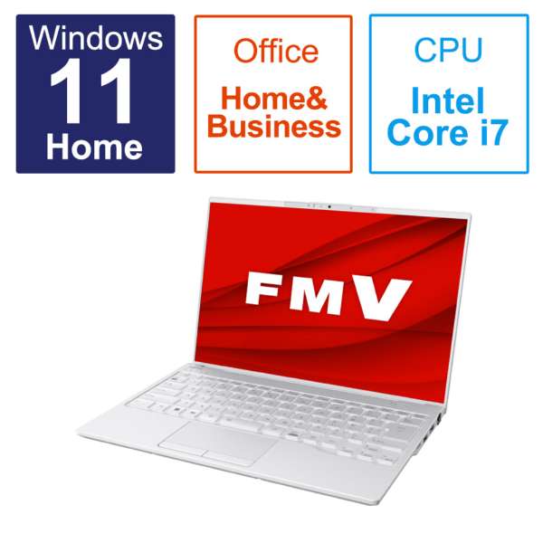 【美品】富士通　ノートパソコン　FMVA500HW LIFEBOOK 富士通 15.6型 FMV AH500/H FMVA500HW 第11世代
