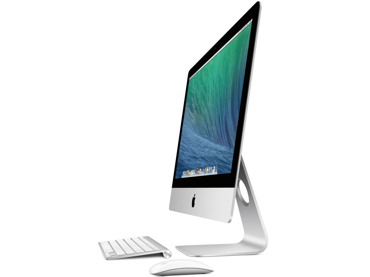 デスクトップパソコン Apple iMac MF883J/A Mid 21.5インチ Core i5 メモリ8GB HDD500GB SATA Intel HD Graphics 5000 Webカメラ 量販店展示品
