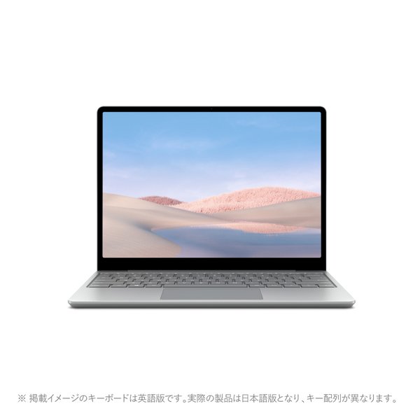 万覚え帳マイコン マイクロソフト Surface Laptop Go 1ZO-00020 12.4in Core i5 1035G1 eMMC64GB 記憶装置4GB Windows 10 Office Web写真機 日本語鍵盤 タッチパネル プラチナ